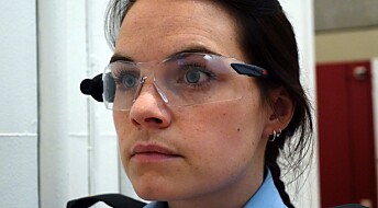 Politistudenter lærte mer med kamerabriller
