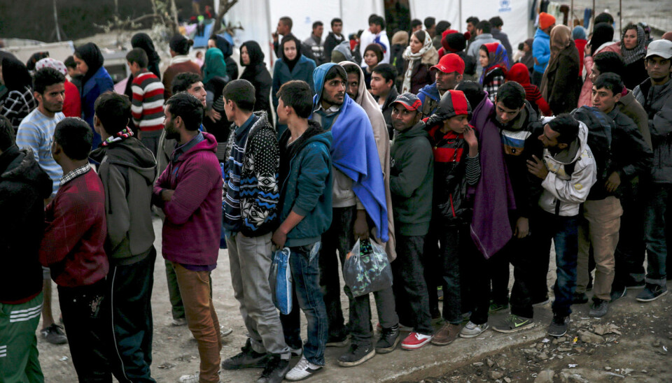 Mange flyktninger kommer til Europa via den greske øya Lesbos. (Foto: Alkis Konstantinidis/Reuters/NTB scanpix)
