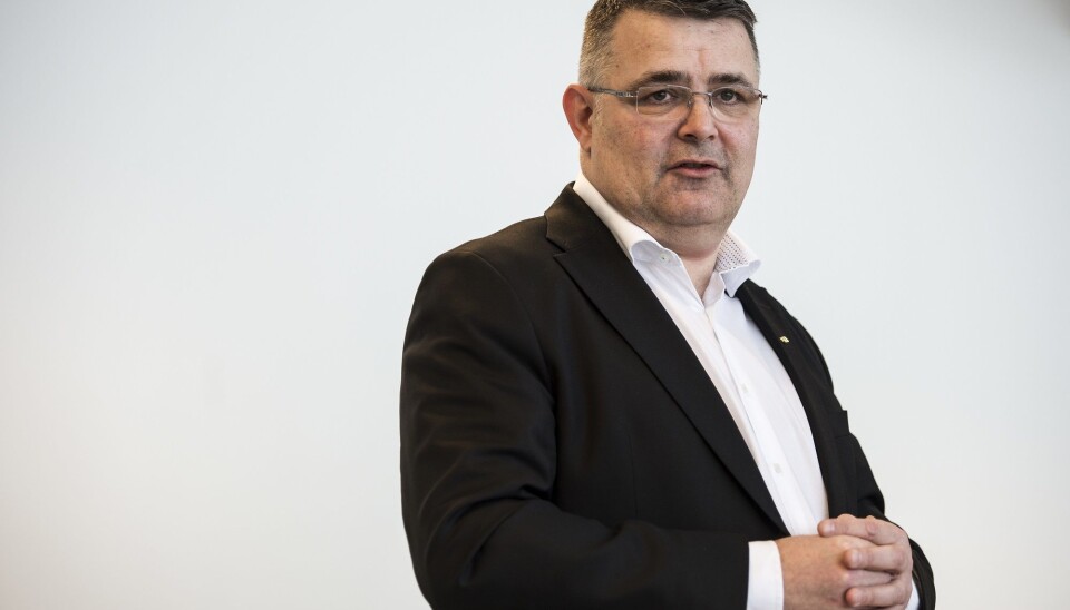 Olje- og energiminister Kjell Børge Freiberg (Frp) ga tirsdag grønt lys for to nye forskningssentre for forskning på miljøvennlig energi. (Foto: Carina Johansen, NTB scanpix)