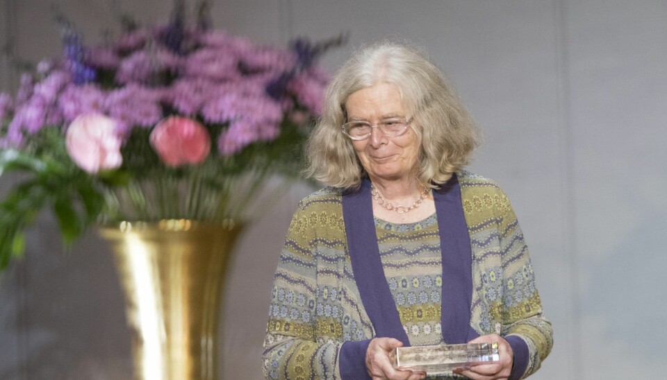 Karen Uhlenbeck er den første kvinnen som mottar Abelprisen. Like muligheter blant kjønnene gir like resultater, sier hun. (Foto: Terje Bendiksby, NTB scanpix)