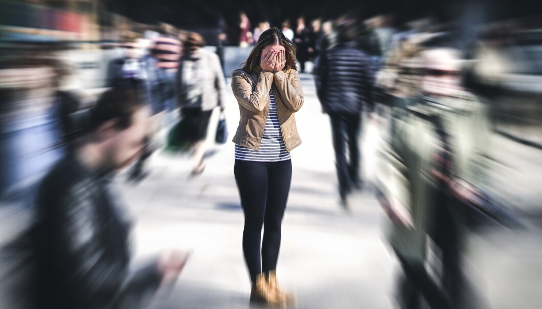 Angstlidelser kan deles inn i forskjellige undergrupper som sosial angst, ulike fobier og generalisert angst. (Foto: Tero Vesalainen / Shutterstock / NTB scanpix). Angstlidelser kan deles inn i forskjellige undergrupper som sosial angst, ulike fobier og generalisert angst. (Foto: Tero Vesalainen / Shutterstock / NTB scanpix).