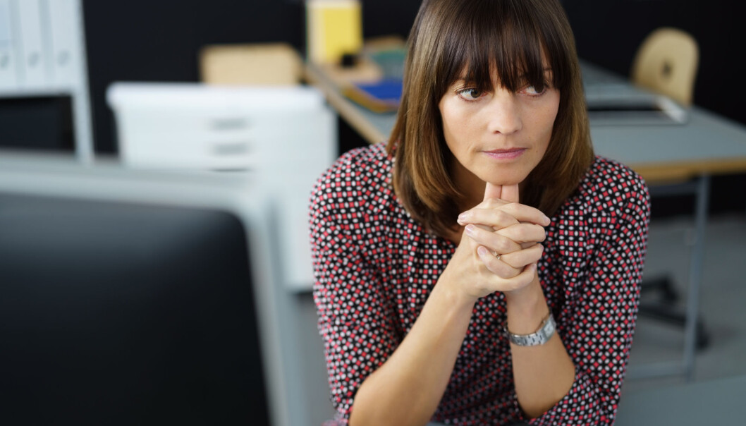 Medarbeidere med lederambisjoner mener det kan straffe seg om de gir uttrykk for kritikk, ifølge ny studie. (Illustrasjonsfoto: stockfour / Shutterstock / NTB scanpix) Medarbeidere med lederambisjoner mener det kan straffe seg om de gir uttrykk for kritikk, ifølge ny studie. (Illustrasjonsfoto: stockfour / Shutterstock / NTB scanpix)
