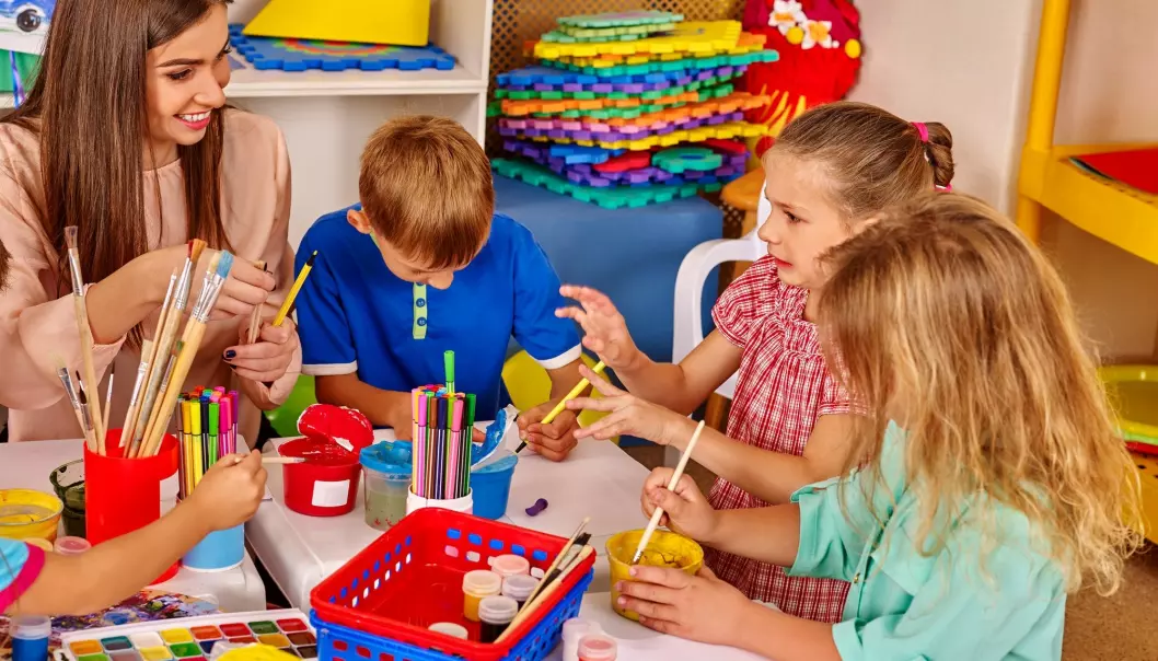 Forsker har undersøkt hvordan hvordan barn med autisme ble inkludert i leken i tre barnehager. (Illustrasjonsbilde: Poznyakov / Shutterstock / NTB scanpix)