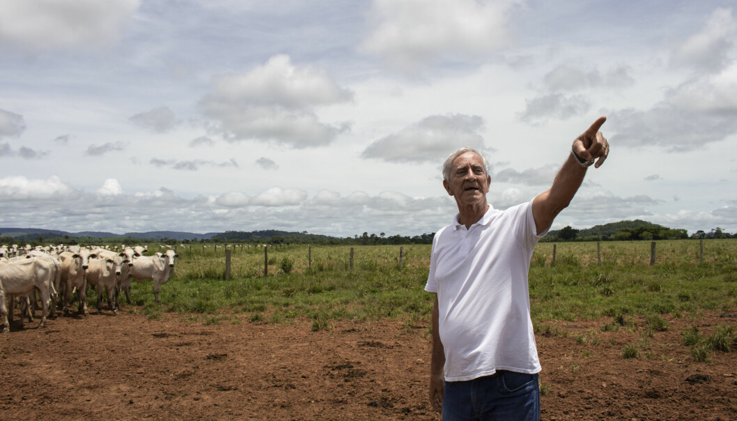 Lazir Soares de Castro startet som advokat, men i dag eier han syv storgårder. (Foto: Elise Kjørstad)