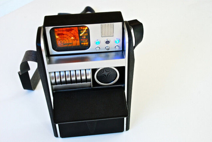 Dette er en replica av Tricorderne fra den første Star Trek serien. (Foto: Mike Seyfang https://www.flickr.com/photos/mikeblogs/) Dette er en replica av Tricorderne fra den første Star Trek serien. (Foto: Mike Seyfang https://www.flickr.com/photos/mikeblogs/)