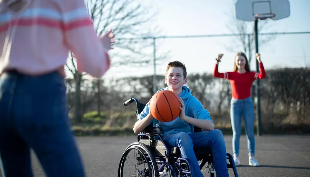 Unge med funksjonshemninger må føle seg inkludert for å faktisk være inkludert, konkluderer Terese Wilhelmsen i sin avhandling. (Illustrasjonsbilde: Daisy Daisy / Shutterstock / NTB scanpix)