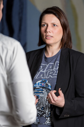 – Vi må slutte å kriminalisere aktører i delingsøkonomien, sa stortingsrepresentant Heidi Nordby Lunde (H). (Foto: Hans Kristian Thorbjørnsen) – Vi må slutte å kriminalisere aktører i delingsøkonomien, sa stortingsrepresentant Heidi Nordby Lunde (H). (Foto: Hans Kristian Thorbjørnsen)