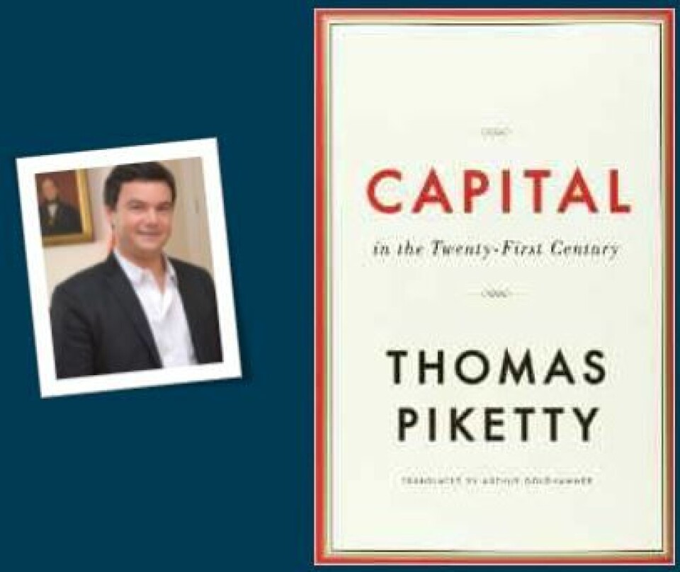 Tomas Piketty viste at gapet mellom dem som har formue og andre har økt de siste tiårene. - Delingsøkonomien kan redusere denne ulikheten mellom middelklassen og de rike, sier økonomiprofessor Tor W. Andreassen ved NHH. (Foto: (Skjermbilde: Andreassen))