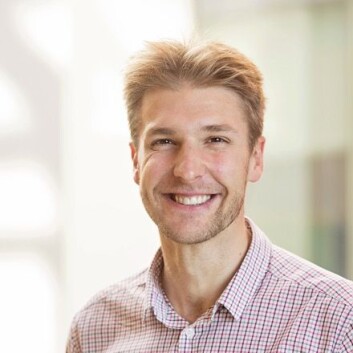 Lege og doktorgradsstipendiat Sebastian Meltzer ved Akershus universitetssykehus. (Foto: Beate Willumsen) Lege og doktorgradsstipendiat Sebastian Meltzer ved Akershus universitetssykehus. (Foto: Beate Willumsen)