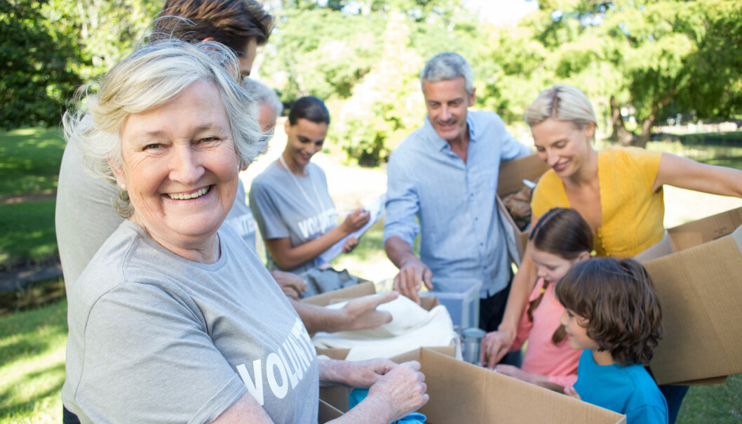 Eldre mennesker som jobber frivillig, har bedre helse enn andre eldre. (Foto: Shutterstock/NTB scanpix)