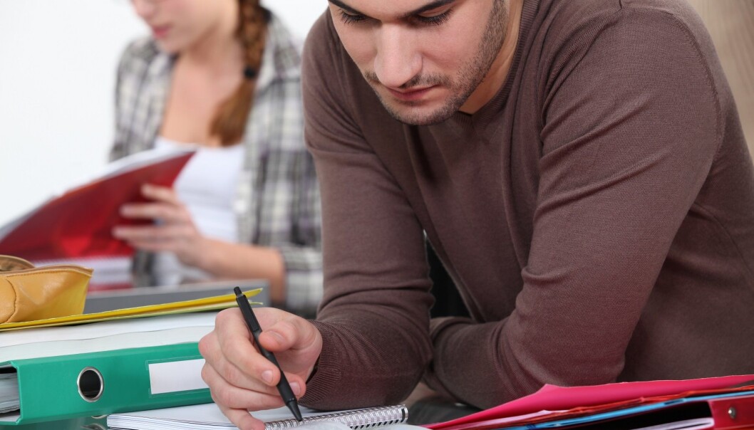 – De får ikke jobb som passer utdannelsen, og utdanningsinstitusjonene kan ikke simulere praksis for studentene. Den må de skaffe seg selv, sier professor Erik Ø. Sørensen ved NHH. (Illustrasjonsfoto: Colourbox) – De får ikke jobb som passer utdannelsen, og utdanningsinstitusjonene kan ikke simulere praksis for studentene. Den må de skaffe seg selv, sier professor Erik Ø. Sørensen ved NHH. (Illustrasjonsfoto: Colourbox)
