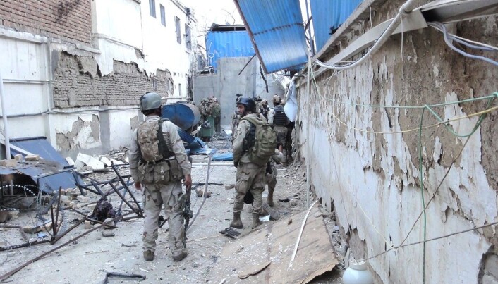 Forsvarets spesialkommando i Kabul. (Foto: Forsvarets Mediearkiv). Forsvarets spesialkommando i Kabul. (Foto: Forsvarets Mediearkiv).