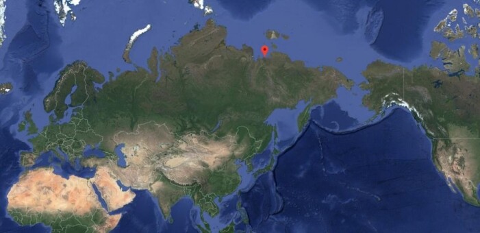 Her ligger leiren Jana Rhs (Rhinoceros Horn Site), der melketennene ble funnet. (Foto: Google Maps) Her ligger leiren Jana Rhs (Rhinoceros Horn Site), der melketennene ble funnet. (Foto: Google Maps)
