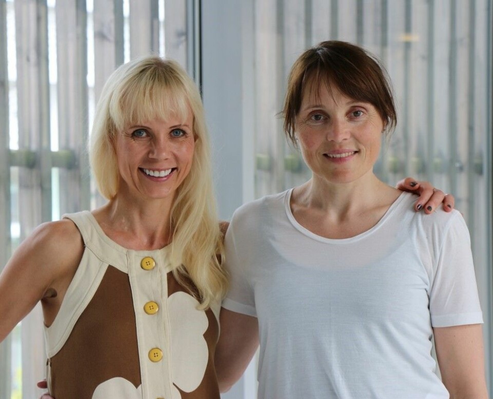 Forskerne Trine Moholdt og Kirsti Krohn Garnæs. (Foto: Kari Williamson NTNU)