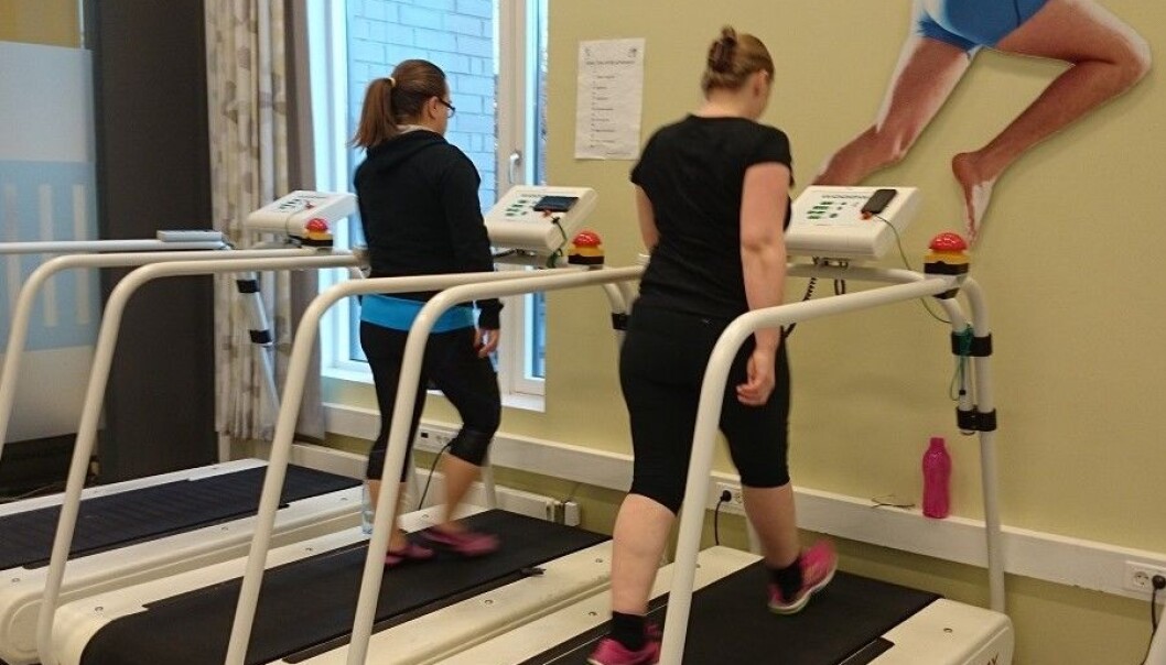 Det ser ut til at bare litt trening skal til for å redusere risikoen ved fedmesvangerskap. (Foto: Kirsti Krohn Garnæs, NTNU) Det ser ut til at bare litt trening skal til for å redusere risikoen ved fedmesvangerskap. (Foto: Kirsti Krohn Garnæs, NTNU)
