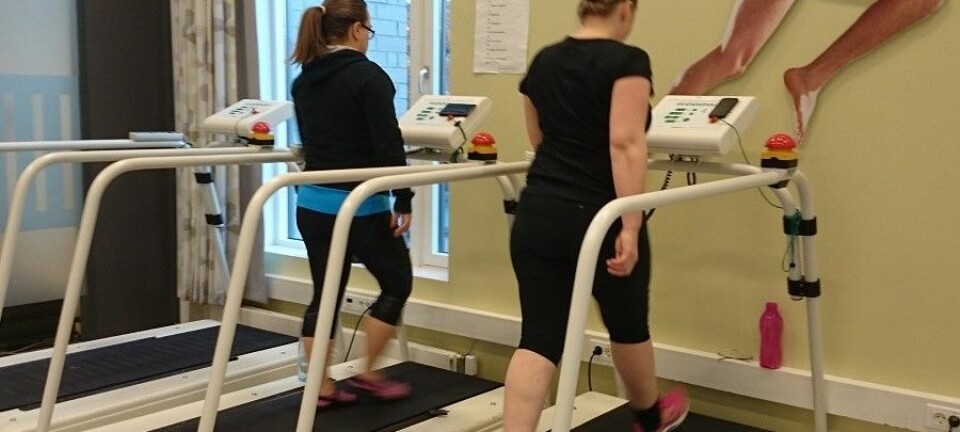 Det ser ut til at bare litt trening skal til for å redusere risikoen ved fedmesvangerskap. (Foto: Kirsti Krohn Garnæs, NTNU)