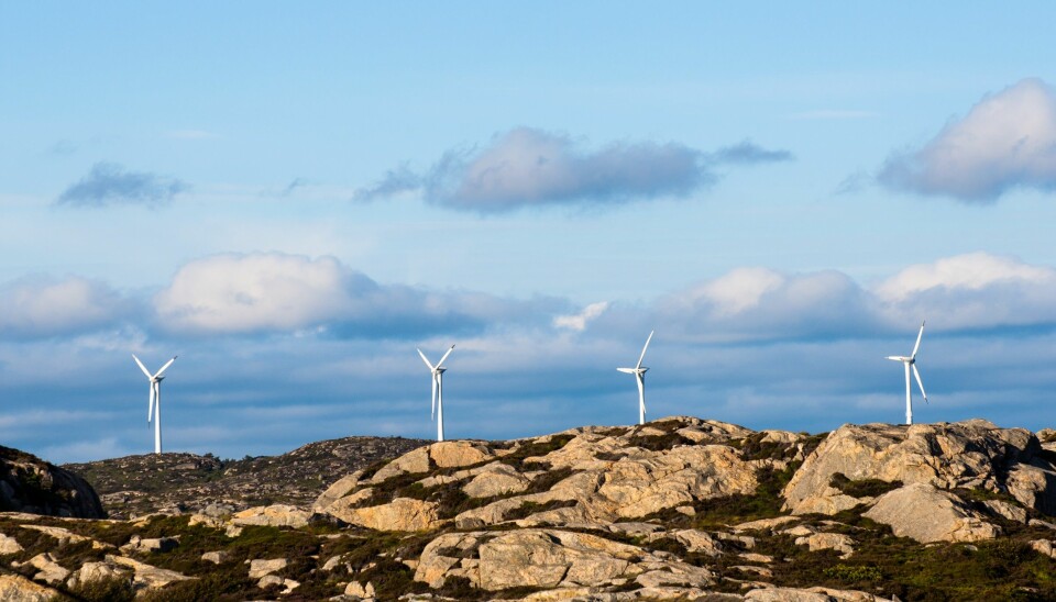 – Norge og Skottland startet likt ved årtusenskiftet. 14 år senere hadde Skottland bygget ut fem ganger så mye vindkraft som Norge, sier Janne Thygesen. (Illustrasjonsfoto: Colourbox)