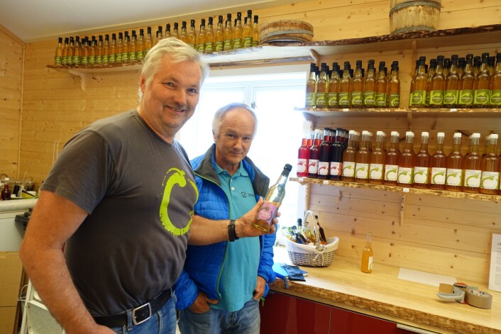Med et godt utvalg i eplesorter, kan man lage mange spennende produkter. Fokus på kvalitet er alltid viktig. (Foto: Liv Jorunn Hind) Med et godt utvalg i eplesorter, kan man lage mange spennende produkter. Fokus på kvalitet er alltid viktig. (Foto: Liv Jorunn Hind)