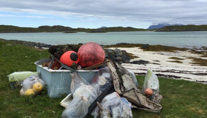Søppel på stranda ødelegger naturopplevelsen for de fleste. (Foto: Ellen Kathrine Bludd) Søppel på stranda ødelegger naturopplevelsen for de fleste. (Foto: Ellen Kathrine Bludd)