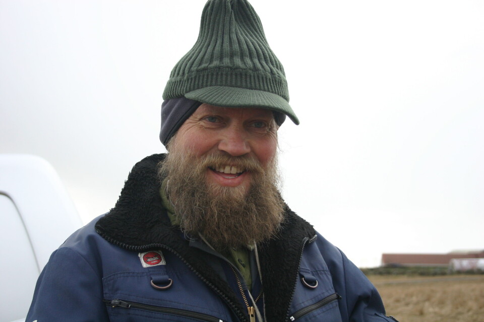 Jordkartlegger og jordborkamerat, Øivind Hammer. (Foto: NIBIO)