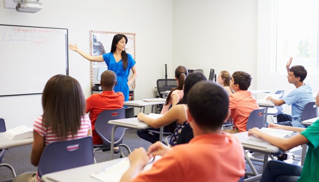 Studentene må i år ha 4 i matematikk fra videregående for å bli tatt opp ved lærerutdanningen. (Foto: Colourbox.) Studentene må i år ha 4 i matematikk fra videregående for å bli tatt opp ved lærerutdanningen. (Foto: Colourbox.)