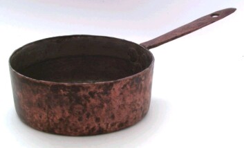 Kobbergryte (Foto: Norsk folkemuseum) Kobbergryte (Foto: Norsk folkemuseum)