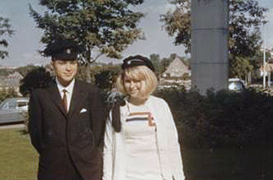 Anne-Lise Børresen-Dale ble immatrikulert ved NTH i 1965. Hun var én av 25 jenter som begynte der dette året. Fetteren Martin Brecke var én av 625 gutter som ble immatrikulert samme år. (Foto: Privat)
