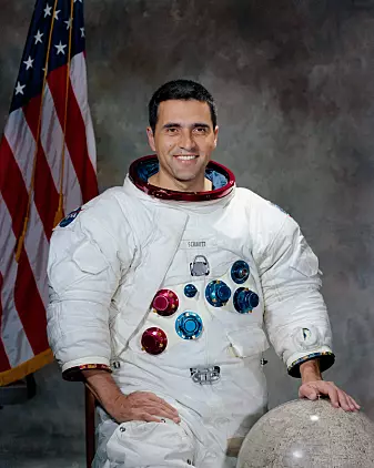 Offisielt portrett-bilde av Harrison Schmitt. (Foto: NASA / offentlig eie)
