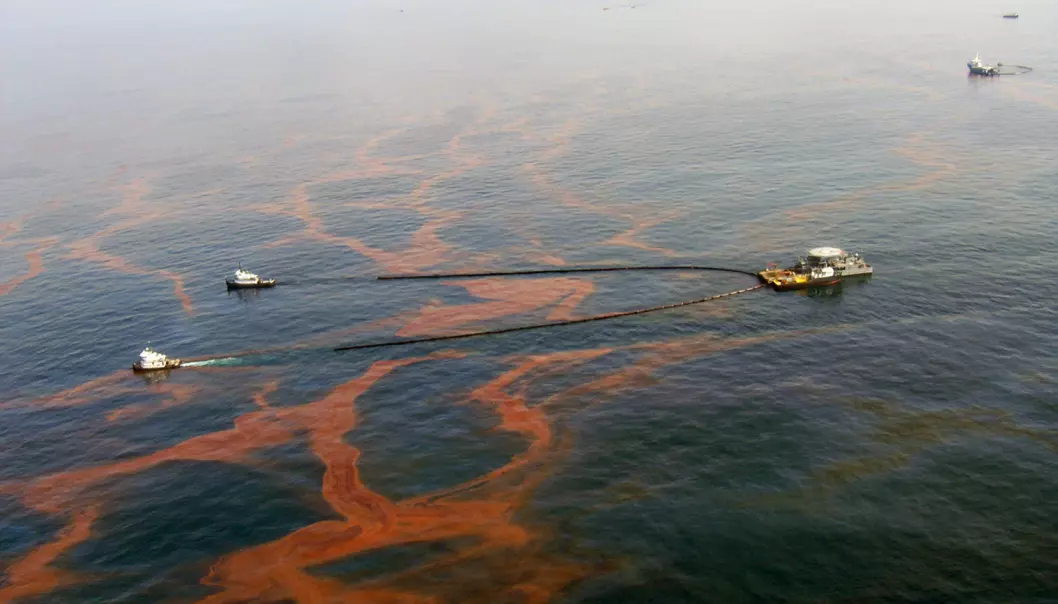 Deepwater Horizon-utblåsningen begynte 20. april 2010. Plattformen var drevet av oljeselskapet BP. (Foto: Louisiana Governors Office, Zuma Press, NTB scanpix)