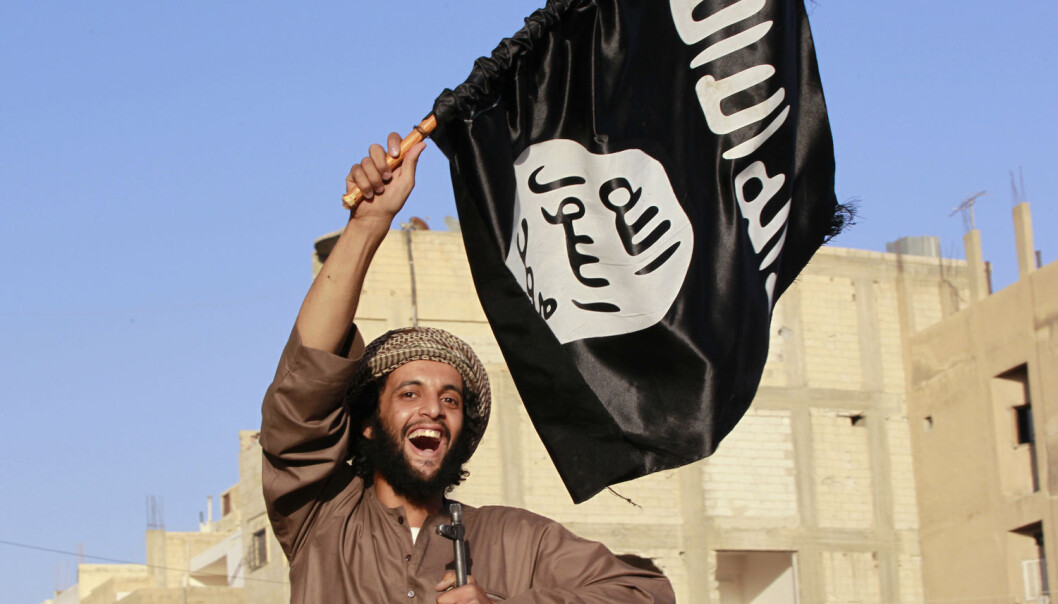 Når IS har kunnet danne en slags stat i Syria og Irak, skyldes det først og fremst at de virkelige statene som terrororganisasjonen gjør dette innenfor, ikke fungerer. Her en IS-soldat i en militærparade i byen Raqqa i Syria. (Foto: Reuters/NTB scanpix) Når IS har kunnet danne en slags stat i Syria og Irak, skyldes det først og fremst at de virkelige statene som terrororganisasjonen gjør dette innenfor, ikke fungerer. Her en IS-soldat i en militærparade i byen Raqqa i Syria. (Foto: Reuters/NTB scanpix)