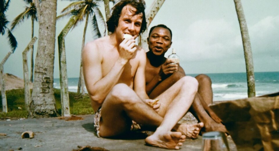 Jørgen Randers i Ghana i 1972. Her jobbet han som konsulent for Verdens Kirkeråd og betydningen av «The Limits to Growth» i bistandspolitikken.(Foto: Privat)