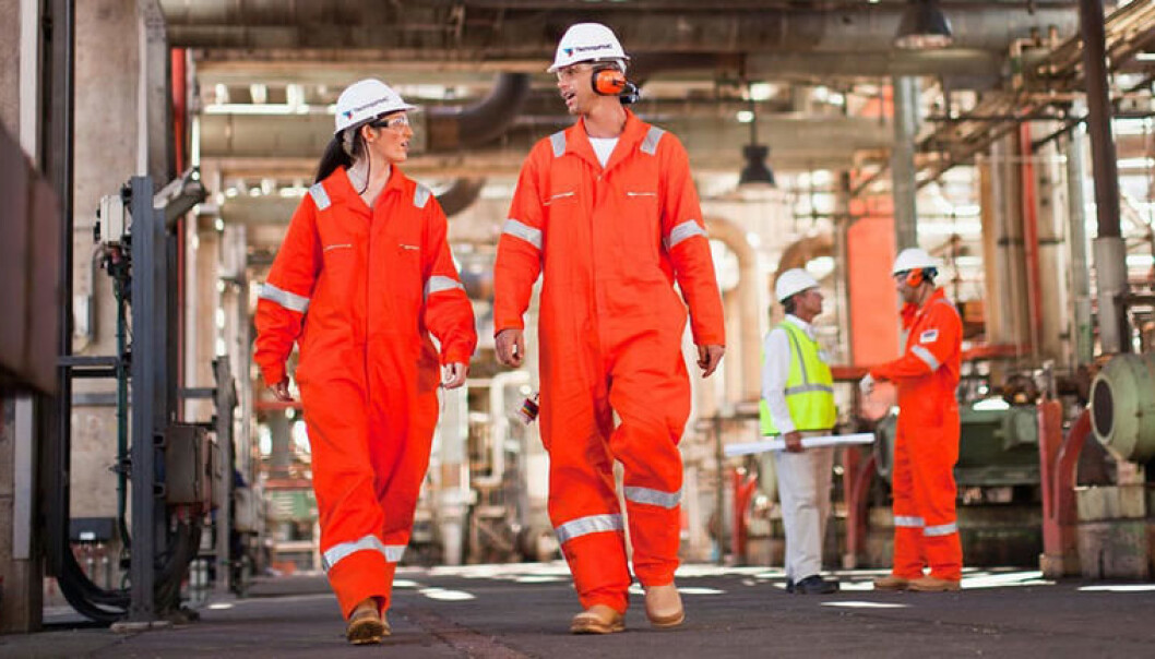 Ansatte på anlegg hos TechnipFMC, en av partnerne i prosjektet. (Foto: TechnipFMC) Ansatte på anlegg hos TechnipFMC, en av partnerne i prosjektet. (Foto: TechnipFMC)