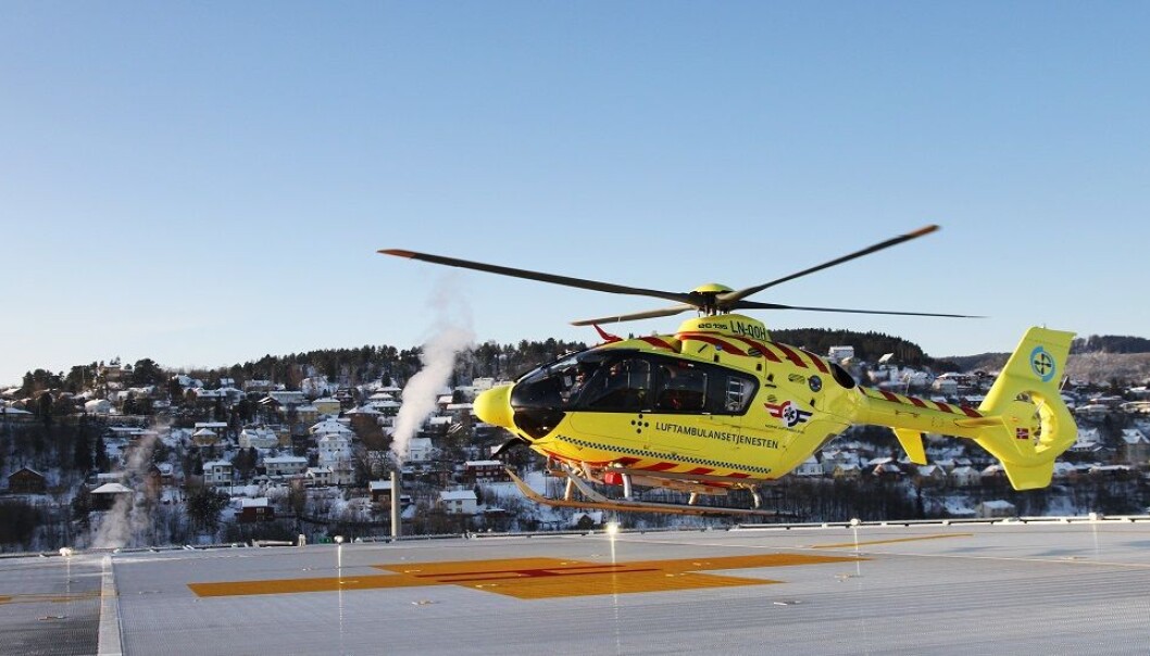 Folk som kommer inn til mottaket prioriteres raskt etter en mer overflatisk undersøkelse. Noen må deretter stille seg i kø. Men dette øker ikke dødsrisikoen. (Foto: St. Olavs hospital) Folk som kommer inn til mottaket prioriteres raskt etter en mer overflatisk undersøkelse. Noen må deretter stille seg i kø. Men dette øker ikke dødsrisikoen. (Foto: St. Olavs hospital)