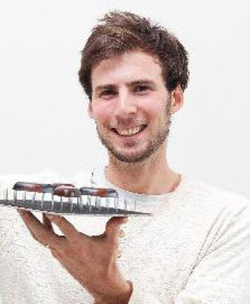 Kai Sandvold Beckwith fra NTNU mener dette funnet er veldig interessant, selv om det kan være langt fram til praktisk anvendelse. (Foto: NTNU) Kai Sandvold Beckwith fra NTNU mener dette funnet er veldig interessant, selv om det kan være langt fram til praktisk anvendelse. (Foto: NTNU)