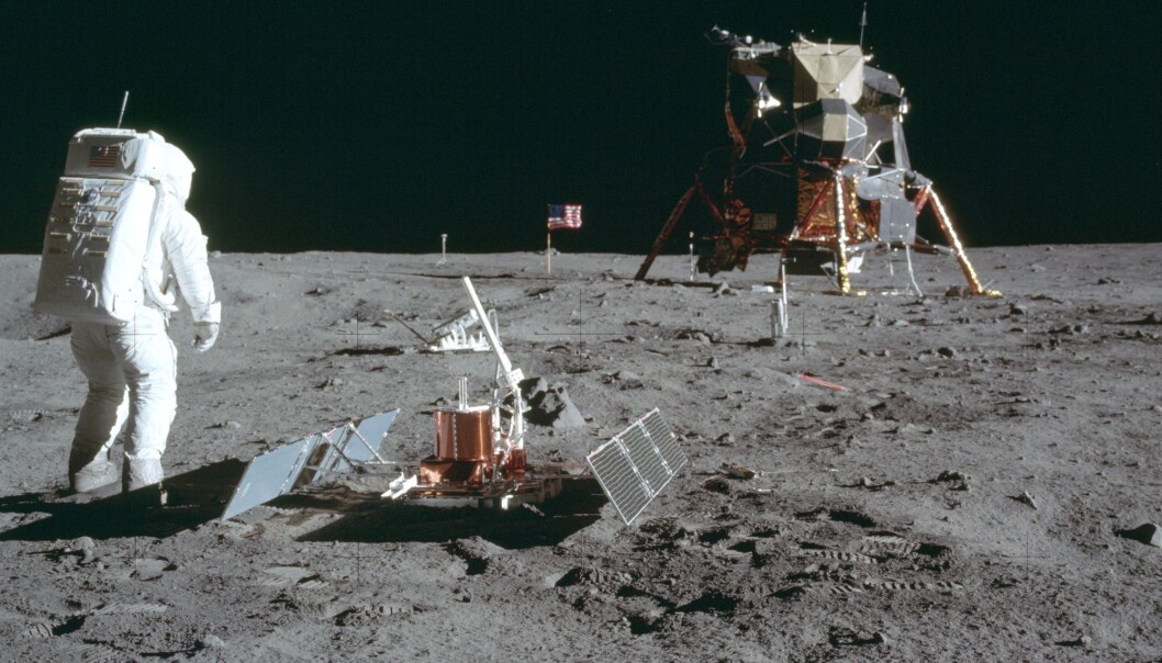 De kornete TV-bildene fra månelandingen i 1969 er blitt en del av verdens kollektive hukommelse. (Arkivfoto: NASA, AP, NTB scanpix) De kornete TV-bildene fra månelandingen i 1969 er blitt en del av verdens kollektive hukommelse. (Arkivfoto: NASA, AP, NTB scanpix)