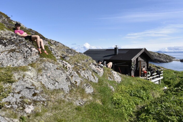 Forskerstasjonen Keila, i godvær tidligere i uka. (Foto: Geir Systad) Forskerstasjonen Keila, i godvær tidligere i uka. (Foto: Geir Systad)