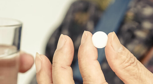 Unødvendig for friske å forebygge hjerteinfarkt med aspirin