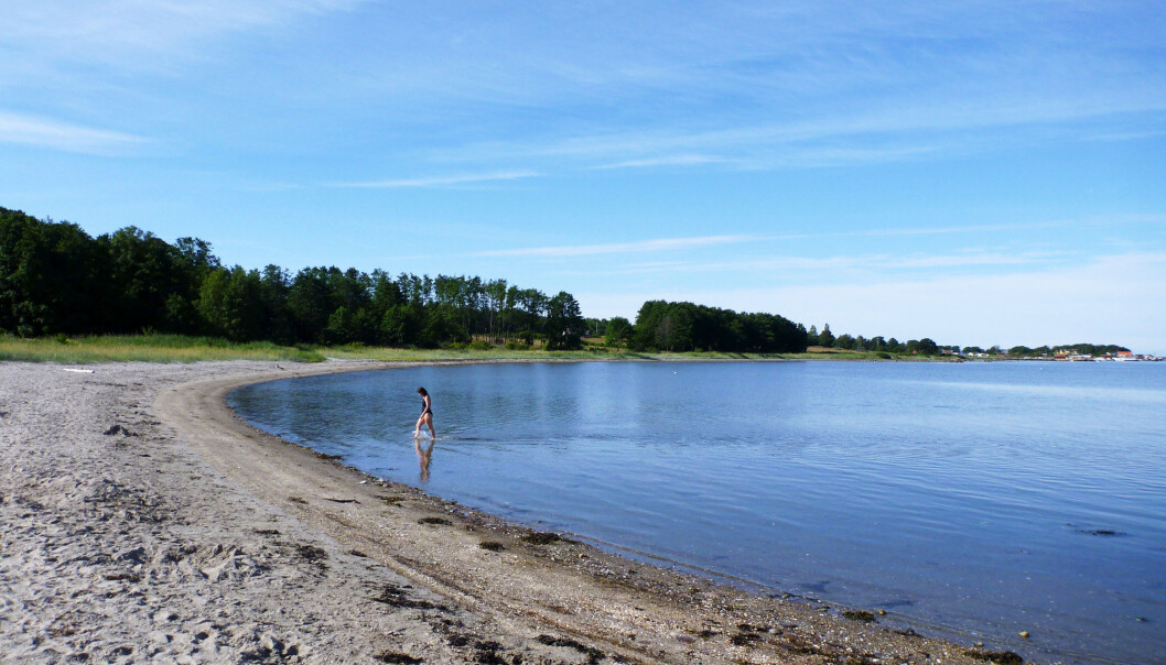 Forskere forventer at havnivået vil stige med omtrent 80 centimeter rundt norskekysten. Dette kan kunne påvirke størrelsen på strendene. (Foto: Erik Johansen / NTB scanpix) Forskere forventer at havnivået vil stige med omtrent 80 centimeter rundt norskekysten. Dette kan kunne påvirke størrelsen på strendene. (Foto: Erik Johansen / NTB scanpix)