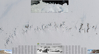 Førsteprisen til norsk Antarktis-kart
