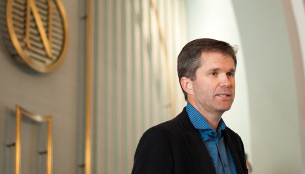 John-Arne Røttingen, professor II ved avdeling for helseledelse og helseøkonomi ved UiO taler på prisutdeling ved Det Norske Nobelinstitutt 8. juni 2016. (Foto: Kevin McGuiness) John-Arne Røttingen, professor II ved avdeling for helseledelse og helseøkonomi ved UiO taler på prisutdeling ved Det Norske Nobelinstitutt 8. juni 2016. (Foto: Kevin McGuiness)