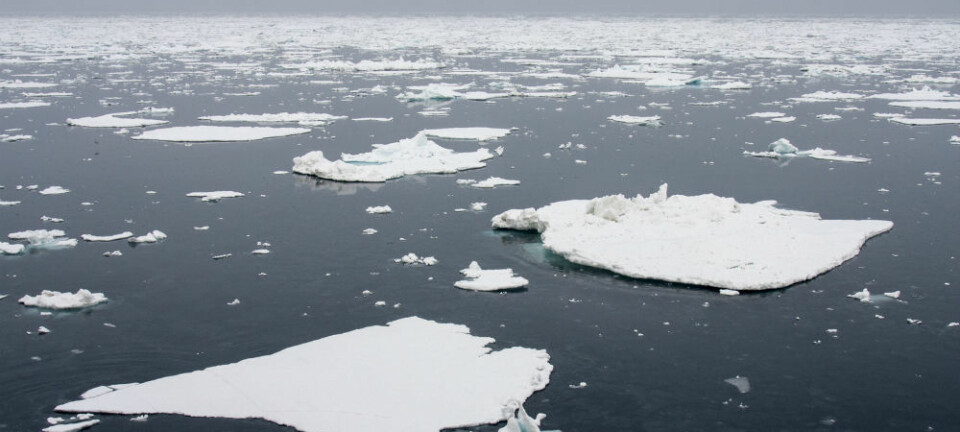 Den arktiske sjøisen har i snitt dekket 12 millioner kvadratkilometer i mai. Det er den laveste utbredelsen som noen gang er målt. (Illustrasjonsfoto: Jan-Morten Bjørnbakk / NTB scanpix)