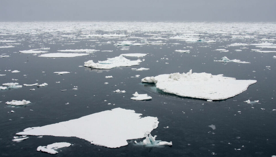 Den arktiske sjøisen har i snitt dekket 12 millioner kvadratkilometer i mai. Det er den laveste utbredelsen som noen gang er målt. (Illustrasjonsfoto: Jan-Morten Bjørnbakk / NTB scanpix)