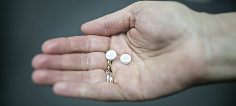 Acetylsalisylsyre finnes i kjente medikamenter som Dispril og Aspirin. I riktige doser kan det redusere dødsrisikoen for pasienter med tykktarms- og endetarmskreft.  (Illustrasjonsfoto: Thomas Winje Øijord/NTB scanpix.)