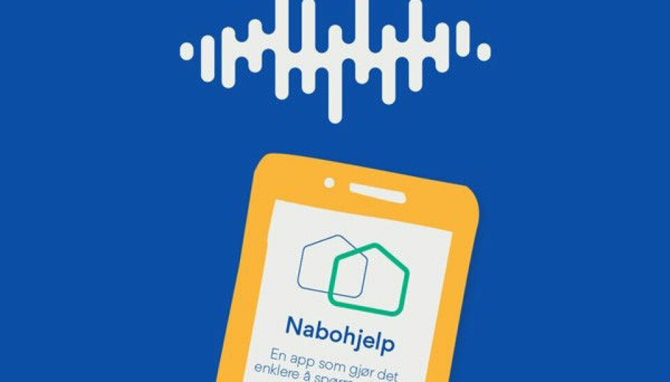 Appen Nabohjelp er laget av Obos og til nå lastet ned over 100 000 ganger. (Bilde: Obos)