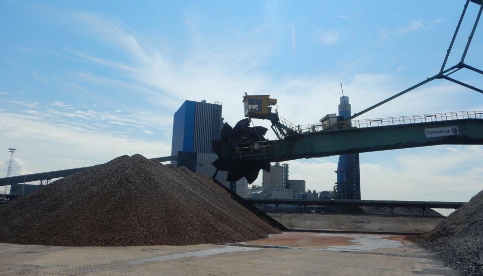 Nå bygges det trepelletsfabrikk på Kongsvinger for å produsere mesteparten av pelletsene til kraftverket i Rotterdam. (Illustrasjonsfoto: Arbaflame)