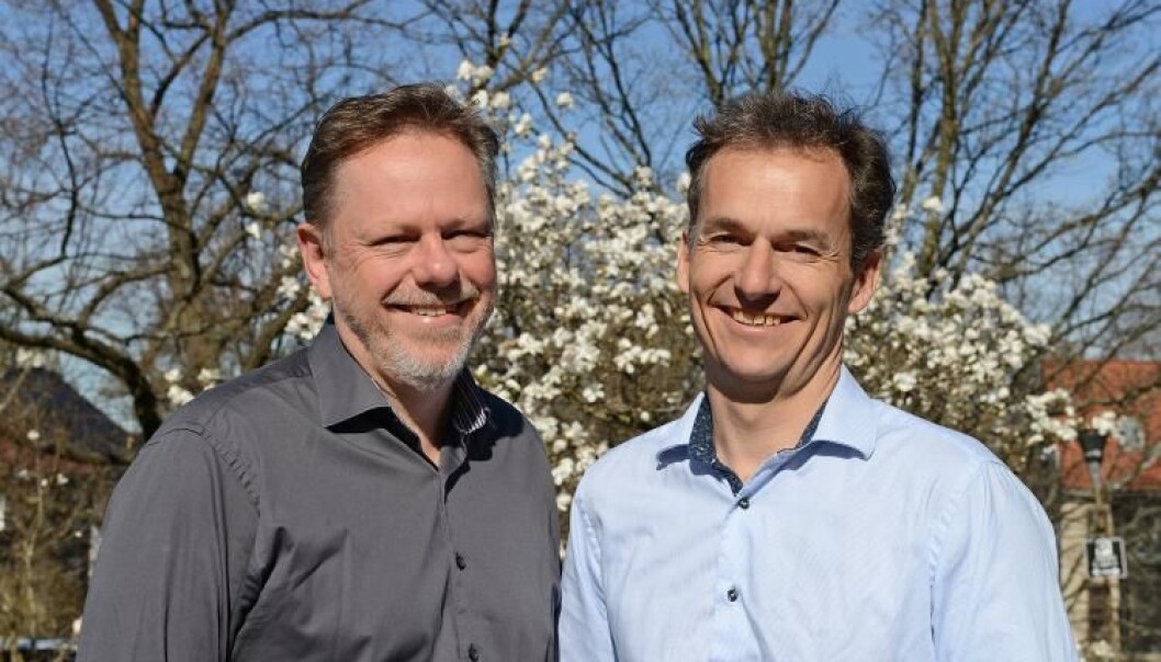 Ørjan G. Martinsen og Håvard Kalvøy. (Foto: UiO) Ørjan G. Martinsen og Håvard Kalvøy. (Foto: UiO)