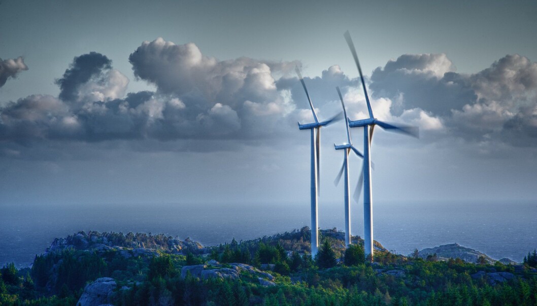 Bare fra 2016 til 2018 ble energiproduksjonen fra vindmøller i Norge mer enn fordoblet. Den blir doblet igjen i løpet av kort tid. Går det for fort?. Her vindkraftverket på Lista. (Foto: Veidekke/Melingmedia.no) Bare fra 2016 til 2018 ble energiproduksjonen fra vindmøller i Norge mer enn fordoblet. Den blir doblet igjen i løpet av kort tid. Går det for fort?. Her vindkraftverket på Lista. (Foto: Veidekke/Melingmedia.no)