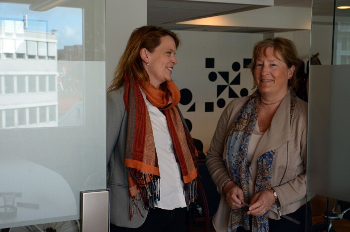 Astri Kvassnes og ___. (Foto: Ida Kvittingen, forskning.no) Astri Kvassnes og ___. (Foto: Ida Kvittingen, forskning.no)