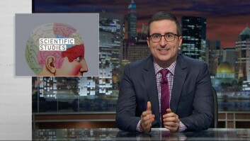 John Oliver mener media skaper "frokost-tv-sladder" av forskningsresultater. (Foto: YouTube) John Oliver mener media skaper "frokost-tv-sladder" av forskningsresultater. (Foto: YouTube)
