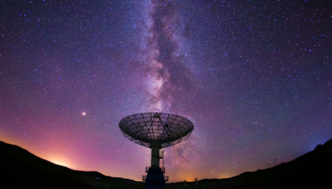 Hva er det som sender ut kraftige, repeterende radiostråler? (Foto: zhengzaishuru / Shutterstock / NTB scanpix) Hva er det som sender ut kraftige, repeterende radiostråler? (Foto: zhengzaishuru / Shutterstock / NTB scanpix)